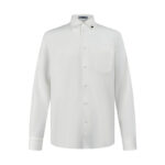 프라다 [잔디집2] 삼각로고 포플린 셔츠 화이트