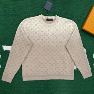 루이비통 【잔디집】 모노그램 롱 슬리브드 크루넥（레어）