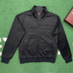 구찌 【잔디집】 GG 크리스털 테크니컬 저지 집업 자켓（레어）