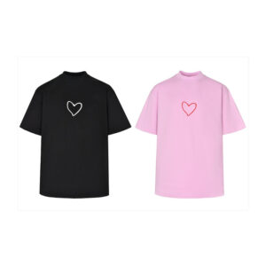 발렌시아가 [잔디집2] Script 로고 반팔 티셔츠 2Color