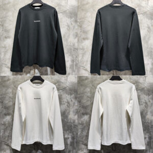 아크네 【ONE공장】 긴소매 티셔츠 로고