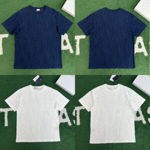 디올 【잔디집】 오블리크 필 쿠페 반팔 티셔츠（레어）