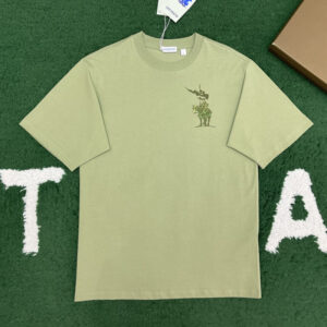 버버리 【잔디집】 EKD 코튼 반팔 티셔츠（레어）