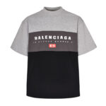 발렌시아가 【잔디집2】 유니티 스포츠 라지핏 반팔 티셔츠（세븐）