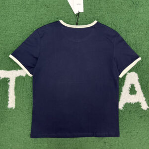 셀린느 【잔디집】 레귤러 반팔 티셔츠 로고 （레어）