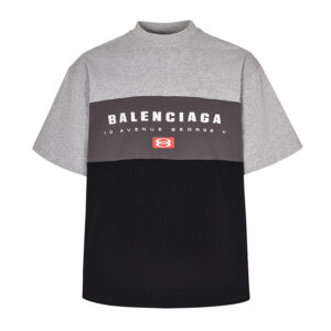 발렌시아가 【잔디집2】 유니티 라지핏 스포츠 반팔 티셔츠（세븐）