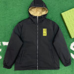 구찌 【잔디집】 GG 리버서블 캔버스 자켓（레어）