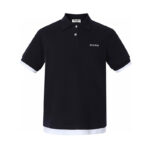 미우미우 【잔디집2】 로고 피케 앤 저지 폴로 셔츠（세븐）