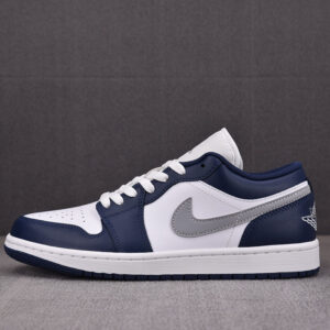 나이키 【CJ공장】 에어조던1 로우 울프 그레이 미드나잇 네이비