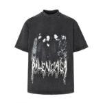 발렌시아가 [잔디집2] 53rd 프린트 쿠튀르 컬렉션 반팔 티셔츠