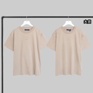 루이비통 【YD공장】 LV 엠보스드 반팔 티셔츠