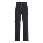 루이비통 【잔디집2】 모노그램 카펜터 데님 팬츠（세븐）