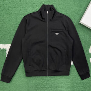 프라다 【잔디집】 트라이앵글 로고 집업 자켓 클로저  (레어)