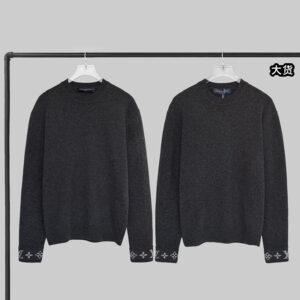 루이비통 【YD공장】 LV 모노그램 캐시미어 플라워 풀오버 니트