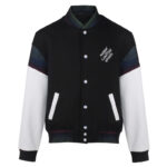 루이비통 【잔디집2】 MLVD 코튼 저지 바시티 블루종（세븐）