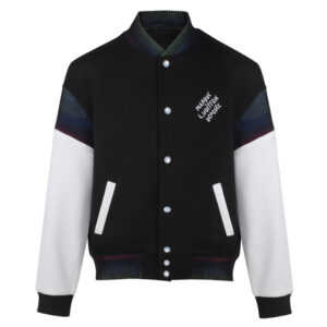 루이비통 【잔디집2】 MLVD 코튼 저지 바시티 블루종（세븐）