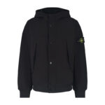 스톤아일랜드 【잔디집2】 라이트 소프트 쉘-R 후드 자켓（세븐）