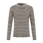 프라다 【잔디집2】 슈퍼파인 울 크루넥 스웨터 니트（세븐）