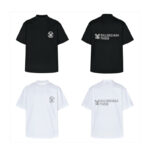 발렌시아가 【잔디집2】 BB 로고 프린트 반팔 티셔츠 (세븐)