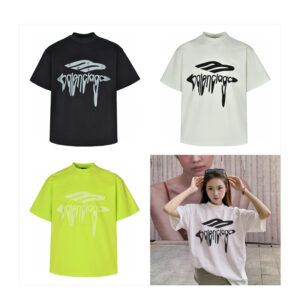 발렌시아가 【잔디집2】 3B 리퀴파이드 오버사이즈 반팔 티셔츠 (세븐)