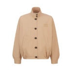 미우미우 【잔디집2】 포플린 블루종 자켓（세븐）