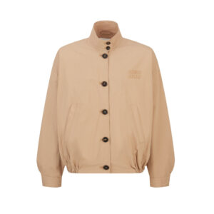 미우미우 【잔디집2】 포플린 블루종 자켓（세븐）