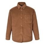 미우미우 【잔디집2】 포켓 로고 코듀로이 다운 자켓（세븐）