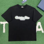 디올 【잔디집】 Couture 코튼 반팔 티셔츠（레어）