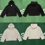 아크네 【잔디집】 브러시드 캐시미어 울 후드 자켓（레어）