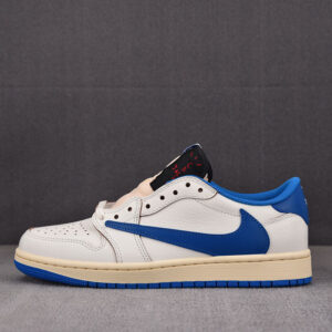 나이키 [DG공장]  x 트래비스 스캇 에어조던1 로우 OG SP 세일 밀리터리 블루 DM7866-104