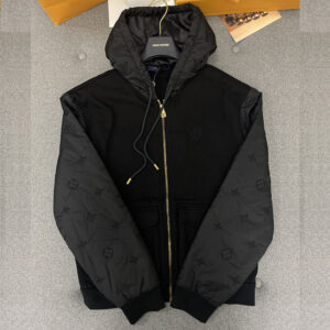 루이비통 【터보공장】 （TJ） 모노그램 하이브리드 후드 집업 스웨트셔츠