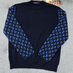 루이비통 【TJ공장】 모노그램 믹스 캐시미어 크루넥 니트（터보）