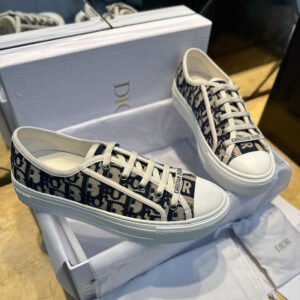 디올 【TJ공장】 오블리크 자수 캔버스 스니커즈（터보）