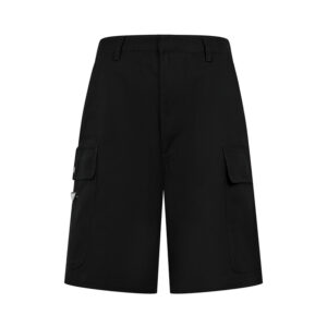 프라다 【잔디집2】 트라이앵글 로고 카고숏 팬츠（세븐）