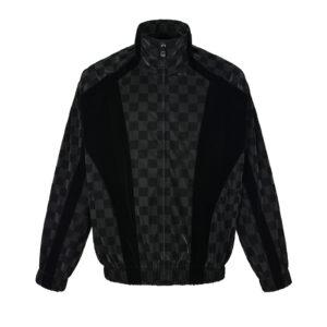 루이비통 【잔디집2】 다미에 플록드 테크니컬 트랙수트 톱（세븐）