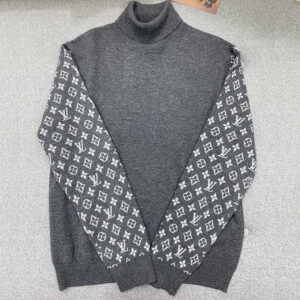 루이비통 【TJ공장】 모노그램 믹스 캐시미어 터틀넥 니트（터보）