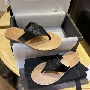 셀린느 【TJ공장】 트리오페 플립플랍 쪼리 샌들（터보）