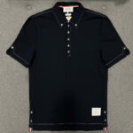 톰브라운 【TJ공장】 (터보) 울 테크 콘트라스트 스티치 폴로 셔츠