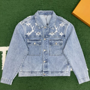 루이비통 【잔디집】 모노그램 데님 트러커 자켓（레어）