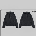 루이비통 【YD공장】 모노그램 블루종 패디드 후디드