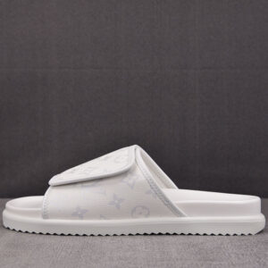 루이비통 【BQ공장】 마이애미 뮬 슬리퍼 화이트 모노그램