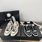 샤넬 25C 믹스드파이버 스니커즈