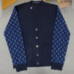 루이비통 【TJ공장】 모노그램 믹스 캐시미어 V넥 가디건（터보）