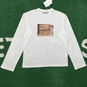 아크네 【잔디집】 프린트 저지 코튼 롱슬리브 티셔츠 (레어)