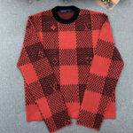 루이비통 【TJ공장】 다미에 울 크루넥 니트 스웨터（터보）