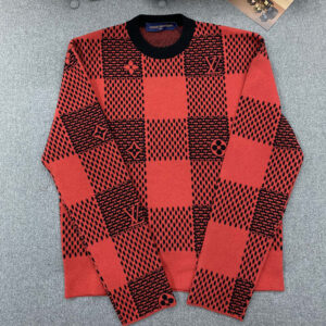 루이비통 【TJ공장】 다미에 울 크루넥 니트 스웨터（터보）