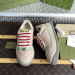 구찌 【잔디집】 GG 캔버스 스크리너 스니커즈（레어）