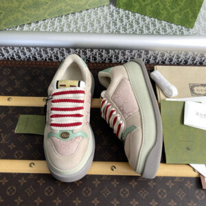 구찌 【잔디집】 GG 캔버스 스크리너 스니커즈（레어）