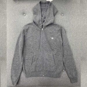 셀린느 【TJ공장】 트리오페 울 캐시미어 후드 집업（터보）