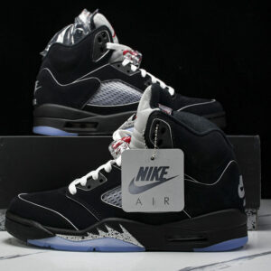 나이키 [Y3공장]  에어조던5 레트로 OG “블랙 메탈릭”